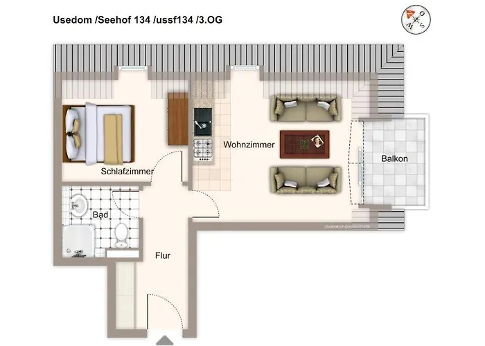 아파트 Seehof Seehof 134